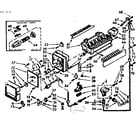 Kenmore 1067639340 ice maker parts diagram