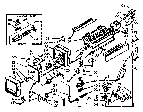 Ice maker parts