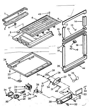 Breaker and partition