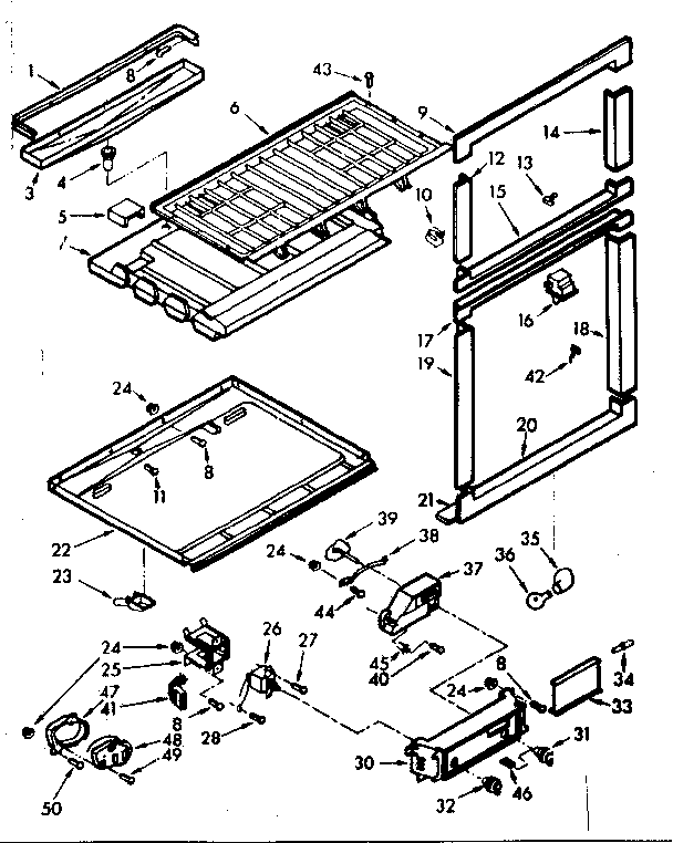 Breaker and partition parts
