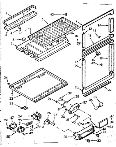 Breaker and partition parts