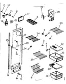 Shelving, supports and air handling parts