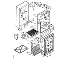 Kenmore 106723140 cabinet diagram