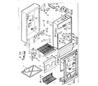 Kenmore 106723260 freezer cabinet diagram