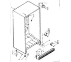Kenmore 106723520 cabinet diagram