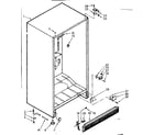 Kenmore 106724520 cabinet parts diagram