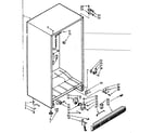 Kenmore 106724530 cabinet parts diagram