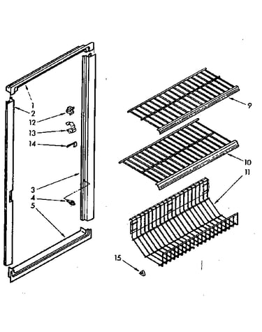 Breaker and shelf parts