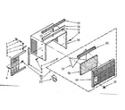 Kenmore 10673044 cabinet diagram