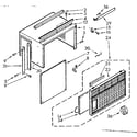 Kenmore 10673053 cabinet diagram