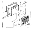Kenmore 10673054 cabinet diagram
