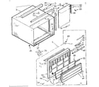 Kenmore 10673172 cabinet parts diagram