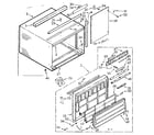 Kenmore 10673280 cabinet parts diagram