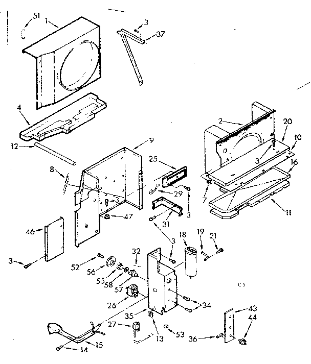 Air flow parts
