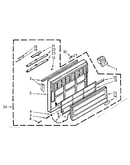 Cabinet front parts