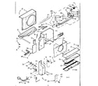 Kenmore 10673510 air flow parts diagram