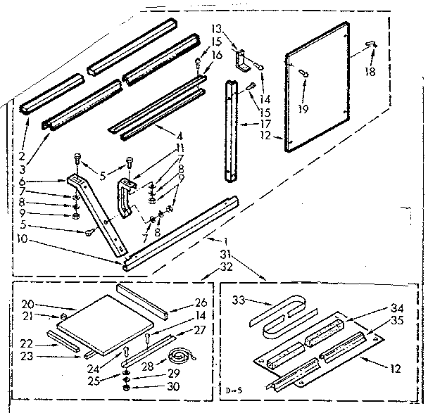 Accessory kit parts
