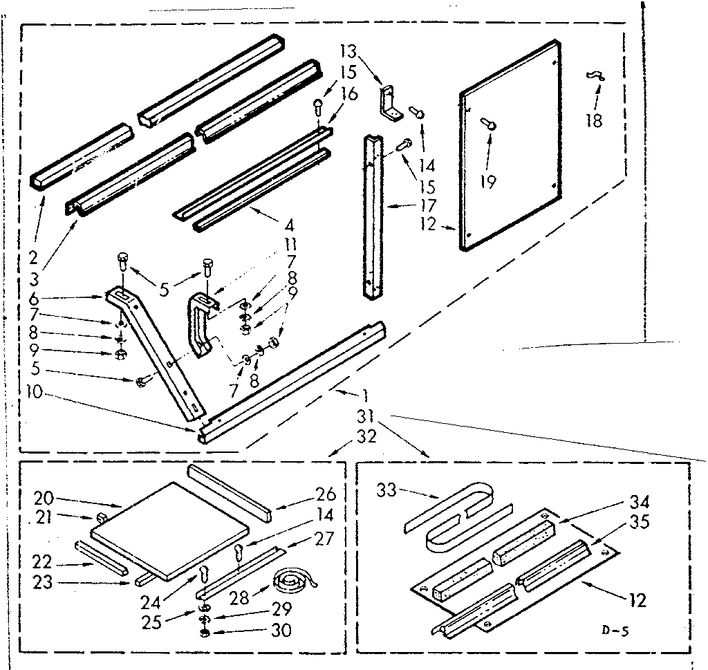 Accessory kit parts