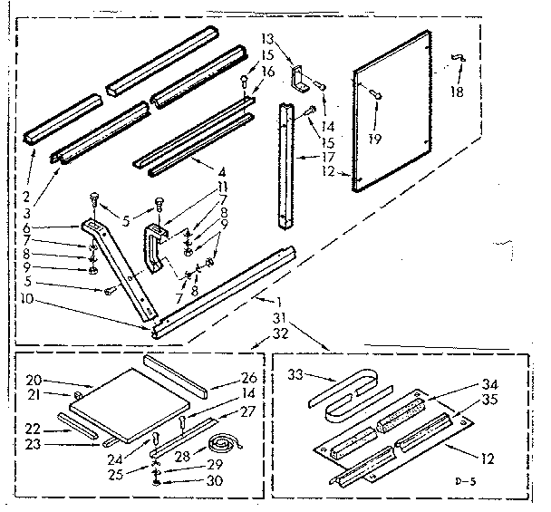 Accessory kit parts