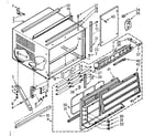 Kenmore 10673730 cabinet parts diagram