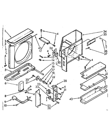 Air flow and control parts