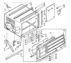Kenmore 10673800 cabinet parts diagram