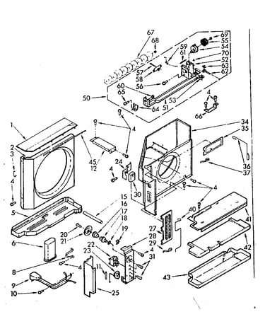 Air flow and control parts