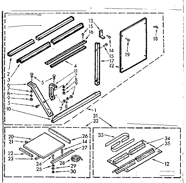 Accessory kit parts