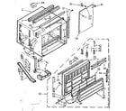 Kenmore 10673941 cabinet parts diagram