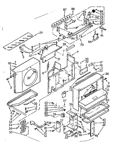 Air flow parts