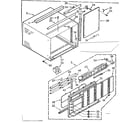 Kenmore 106740770 cabinet diagram