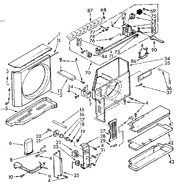 Air flow parts
