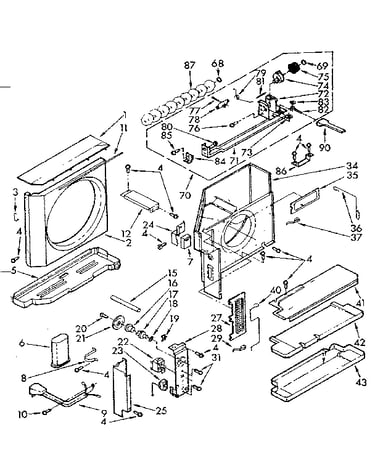 Air flow parts
