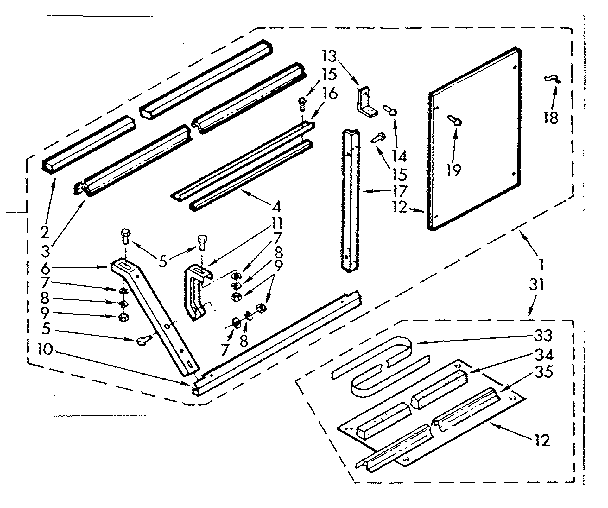 Accessory kit parts