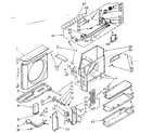 Kenmore 106742280 air flow and control parts diagram