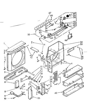 Air flow and control parts