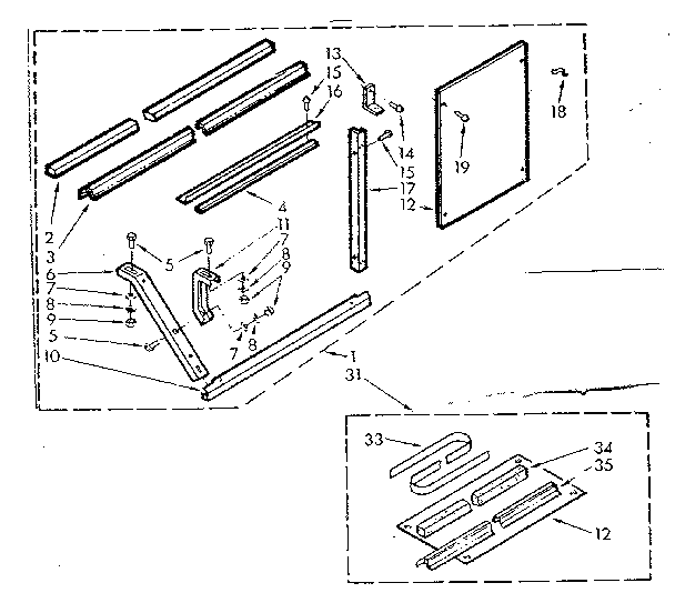 Accessory kit parts