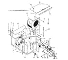 Kenmore 25366905 electrical system & air handling diagram