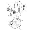 Kenmore 25366905 refrigeration system & air handling diagram