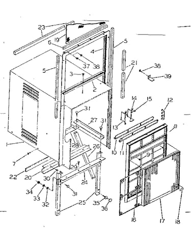 Cabinet & installation parts