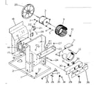 Kenmore 25373340 electrical & air handling diagram