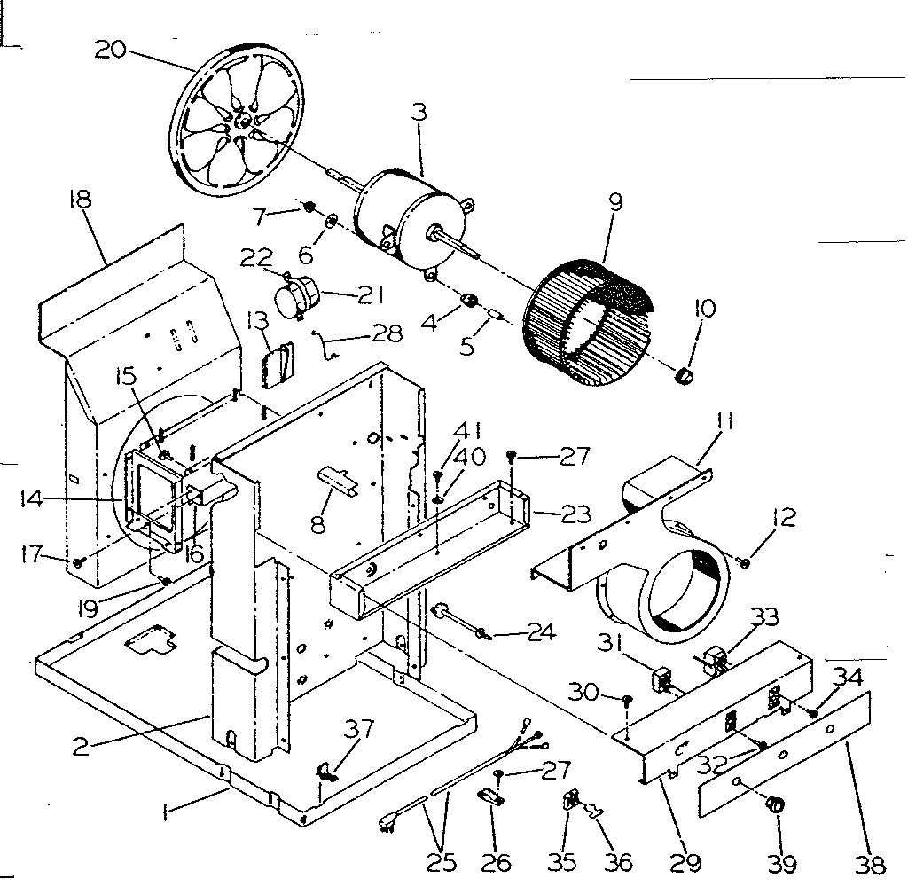 Electrical & air handling