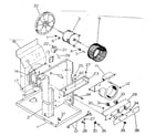 Kenmore 25373360 electrical & air handling diagram