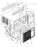 Cabinet and front