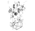 Kenmore 25373540 refrigeration system & air handling diagram