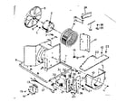 Kenmore 25373690 electrical system & air handling diagram