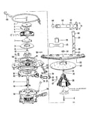 Motor, heater & spray arm