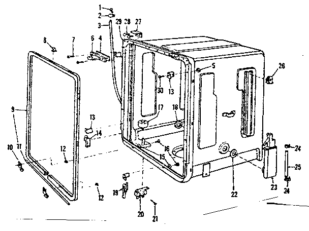 Tub details