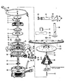 Motor, heater, and spray arm details