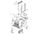 Kenmore 6657242703 container assembly diagram